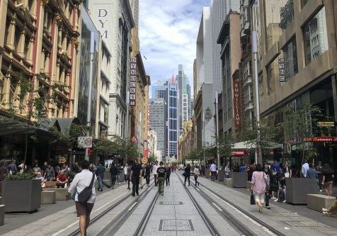 Sydney CBD shopping centre